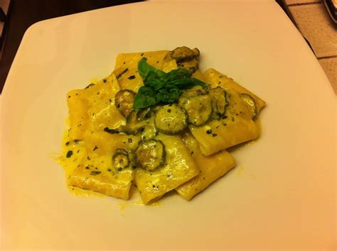 paccheri alla nerano